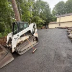 Gravel base preparation for patio ensuring long-lasting hardscape foundation